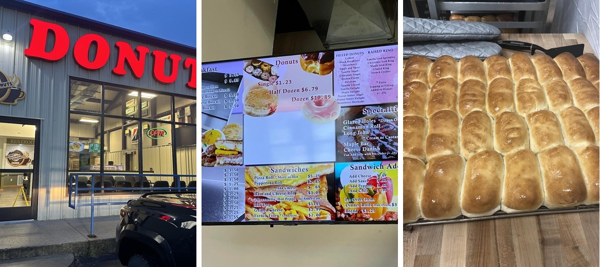 Creamy Delicious Donuts and Diner