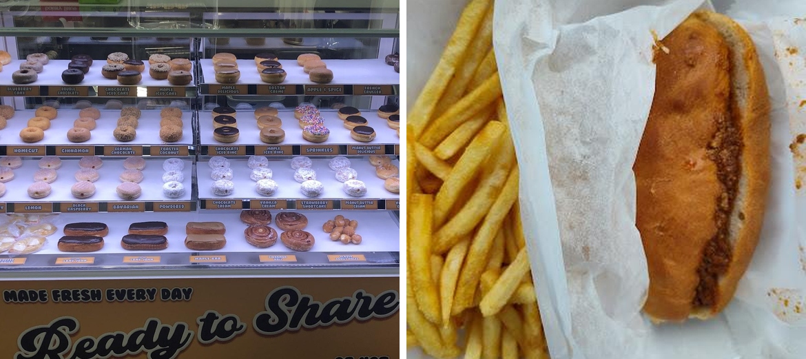 Creamy Delicious Donuts and Diner