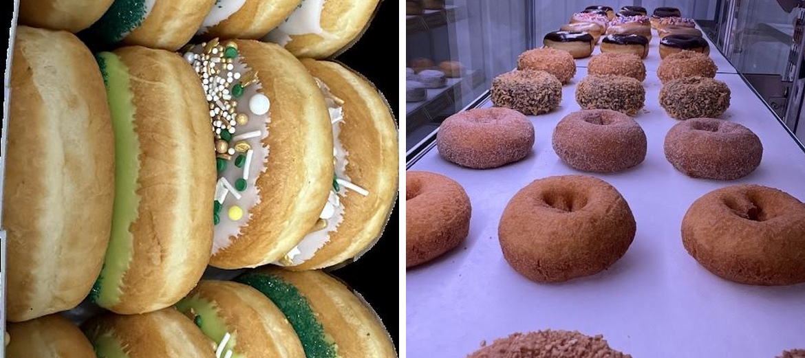 Creamy Delicious Donuts and Diner