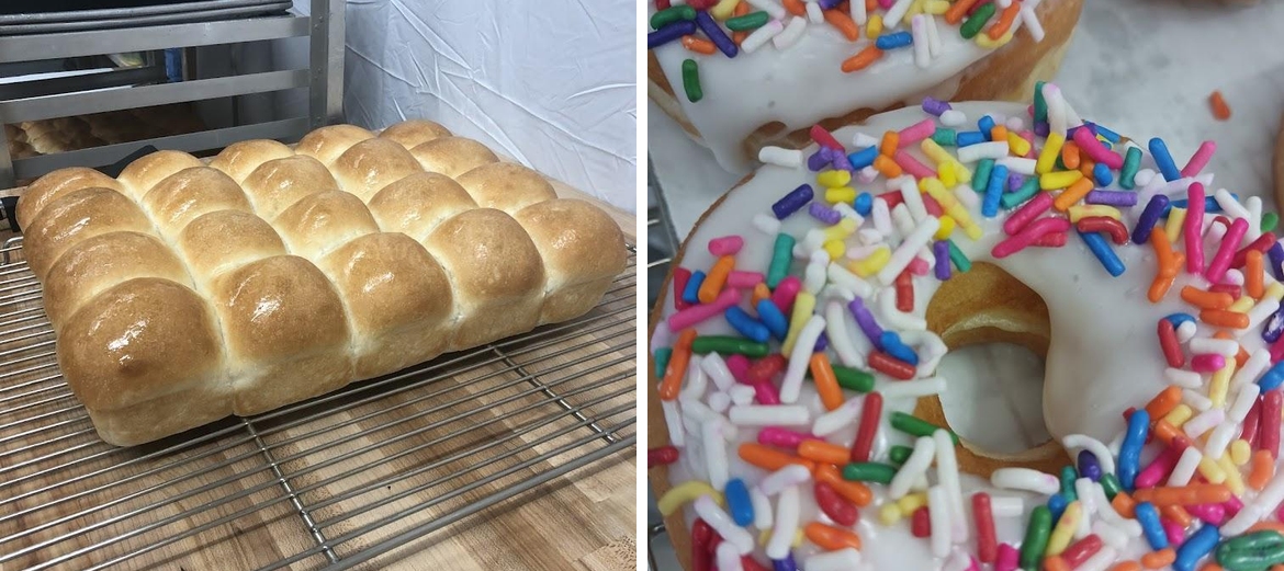 Creamy Delicious Donuts and Diner